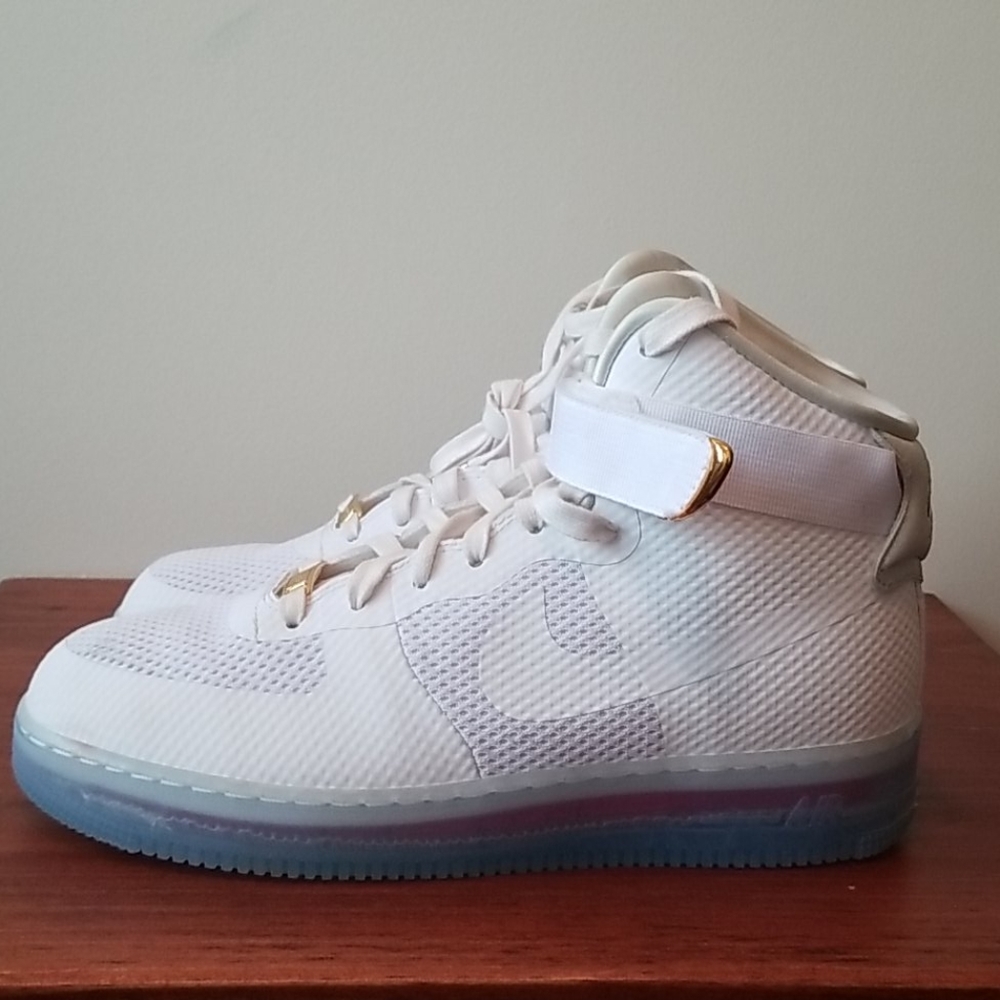 Nike Air Force 1 High CMFT Lux QS Sz 8 - Picture 4 of 6